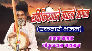 एकतारी भजन मंडळ| रवी किरणाने उघडले आभाळ| गोकुळदास महाराज| #ektari| #bhajan|