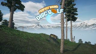 Playing Perfect Round Disc Golf TechDisc simulator