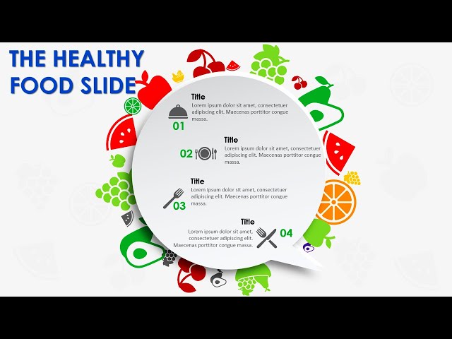 Healthy Food Presentation Healthy Food Powerpoint Templates Slides
