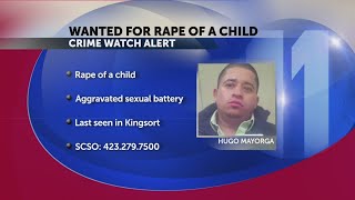 Sullivan County deputies seek man charged with rape of child