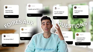 Je réponds à vos questions ! FAQ