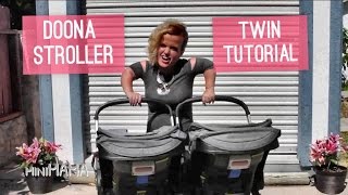 Doona Stroller - Single to Dual Twin Strollers How To Tutorial - Mini Mama - Terra Jole'