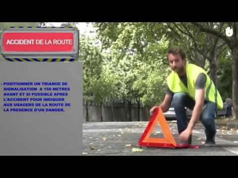 Gestes De Protection Lors D'un Accident De La Route - YouTube