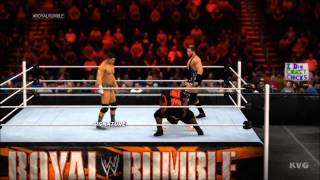 WWE 2K15 - 30-Man Royal Rumble Full Match Gameplay [HD]