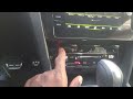 Demonstration of Capacitive Touch climate control in a VW Arteon or Tiguan