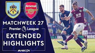 Burnley v. Arsenal | PREMIER LEAGUE HIGHLIGHTS | 3/6/2021 | NBC Sports