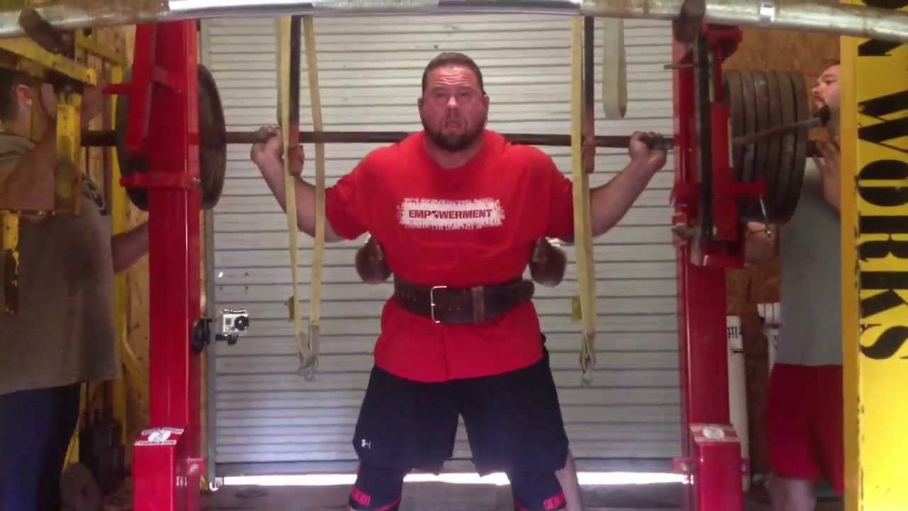 Brian Carroll 600 Raw Squat Youtube