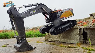 New HuiNa 1592 | Profissional Construction Excavator Remote Control | Unboxing | @CarsTrucks4Fun