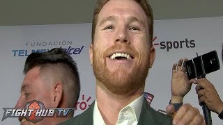 CANELO ALVAREZ "I WANT TO ENTER THE TOP TEN LIST OF MEXICANS WHO HAVE WON THREE WORLD TITLES"