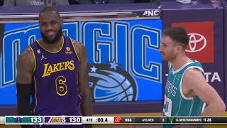 Hornets vs Lakers CRAZY ENDING! | December 23, 2022