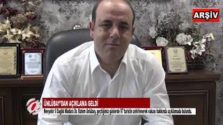 NEVŞEHİR İL SAĞLIK MÜDÜRÜ DR. RAHİM ÜNLÜBAY 97 TURİSTİN ZEHİRLENMESİ HAKKINDA AÇIKLAMADA BULUNDU