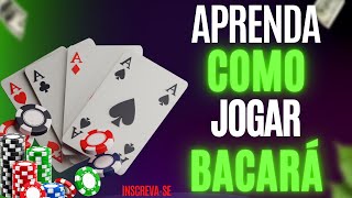 COMO JOGAR DE MANEIRA CORRETA O BACARÁ!!! MÉTODO BACARÁ