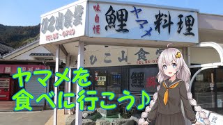 【VOICEROID車載】福岡県　ヤマメを食べに行こう♪　ひこ山食堂【紲星あかり】