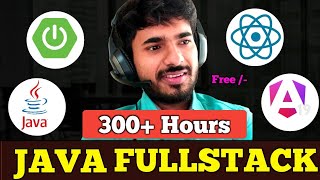 Complete Full Stack Java Free 🔥 | 300+ Hours | Mock Interview Free | Certificate aadiandjava