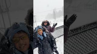 Kissik dance enjoy in snowfall #Kissik #Snowfall #Pushpa2TheRule #dance #youtubeshorts #music