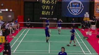 リム／廣澤（AC長野ペルセイロBC）vs 平田／古屋（旭工芸）MD第3日・第二試合【S／Jリーグ2　2019】