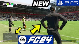 NEW FC 24 Manager Career Mode GAMEPLAY ✅ (PS5)