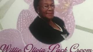 Mrs Olivia Croom Funeral Services