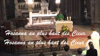 Messe De La Trinité Sanctus Voix De Tenor Chords Chordify