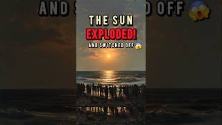 Scary Sun explosion, doomsday scene 18 #sun #shorts #sunset #tsunami #earth #animation #sea #speed