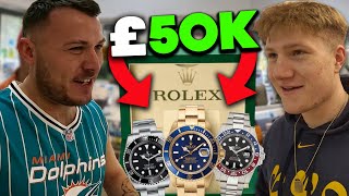 £50,000 OF HUGE WATCH DEALS! (ROLEX!)