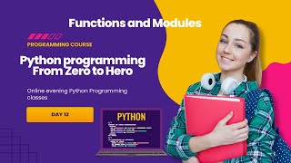 Python programming day 12 | Python Functions & Modules Explained