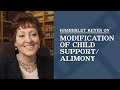 Modification of Child Support/Alimony | Kimberley Keyes