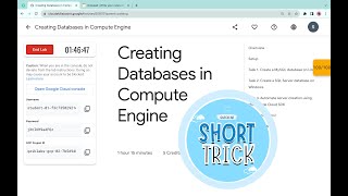 Creating Databases in Compute Engine || #qwiklabs || #googlecourses || [With Explanation🗣️]