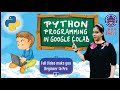Python tutorial | Python programming for beginners | Python full course in google colab 3.7 #Python