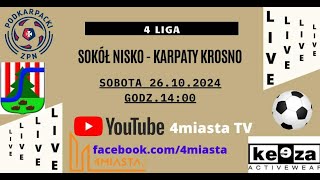 Sokół Nisko vs Karpaty Krosno - 26/10/2024