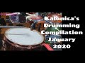 KALONICA NICX Drumming compilation |January 2020|