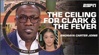 There is NO PRESSURE on Caitlin Clark - Andraya Carter | First Take