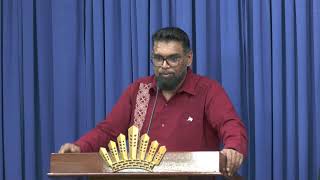 Press Conference By His Excellency Dr. Mohamed Irfaan Ali. | 05-22-26