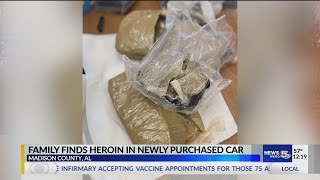 VIDEO: Madison County man finds drugs in car bought from government auction in Tennessee