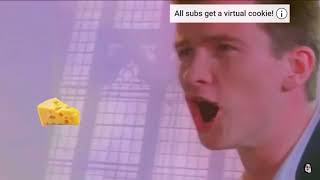 Rick Astley loves cheese