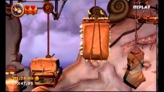 Donkey Kong Country Returns - 6-3 Weighty Way - 1:14.06 (Shiny Gold Medal)