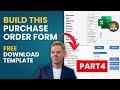 Send Purchase Orders from Excel with Outlook VBA Integration (Final System Test)
