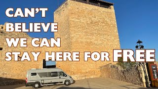 STUNNING Spanish FREE park up - Spain roadtrip - Castillo de Haza