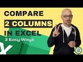 Excel How To Compare Two Columns (3 ways) | Excel Formula Hacks