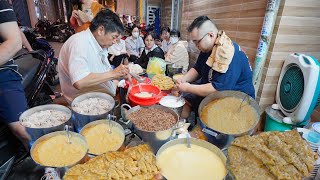 The super talented guy selling chè, scooping up as fast as lightning, speaking English like the wind