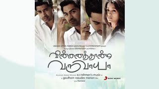 Aaromale Song - Vinnaithaandi Varuvaayaa (YT Music) HD Audio.