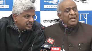 Aap Press Brief on CBDT Notice Issue