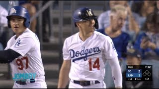 The Dodgers and Padres play through an earthquake, a breakdown