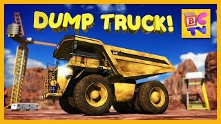 Learn About Dump Trucks for Children | Educational Video for Kids by Brain Candy TV