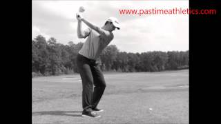Justin Rose Golf Swing Drive Slow Motion Video Clip - PGA The Masters August National Tips