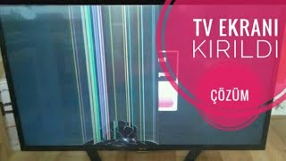 Televizyon ekranı kırıldı - TV Ekranında cizgi var - ÇÖZÜM