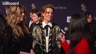 Brandi Carlile & Rita Wilson Talk Joni Mitchell & Grammy Noms | Clive Davis Pre-Grammy Gala 2023