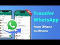 [3 Ways] How to Transfer WhatsApp from Old iPhone to New iPhone 15