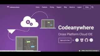 codeanywhere text editor