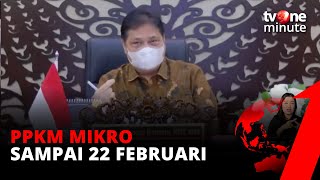 Pemerintah Keluarkan Aturan Pemberlakuan Pembatasan Kegiatan Masyarakat Berbasis Mikro| tvOne Minute